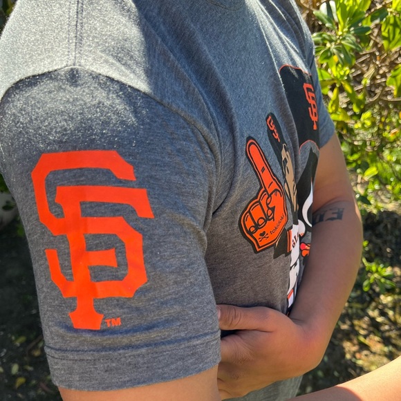 TOKIDOKI SAN FRANCISCO GIANTS MEN T SHIRT BASEBALL TEAM SERGIO ROMO MLB TULTEX M - Picture 11 of 16